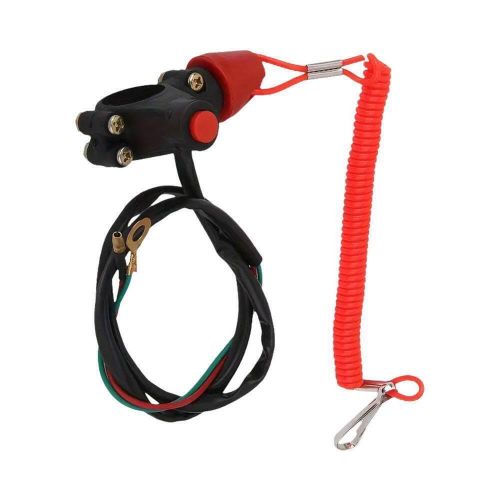 ATV/Motorcycle Emergency Stop Switch with Tether Lanyard D9C4, C $6.00, image 2
