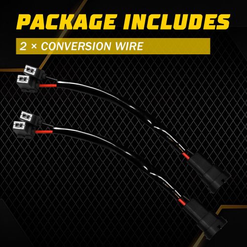 US Conversion Wire H11 to H1 Light Fog Conversion Wire Pigtail Harness Extension, US $12.49, image 5