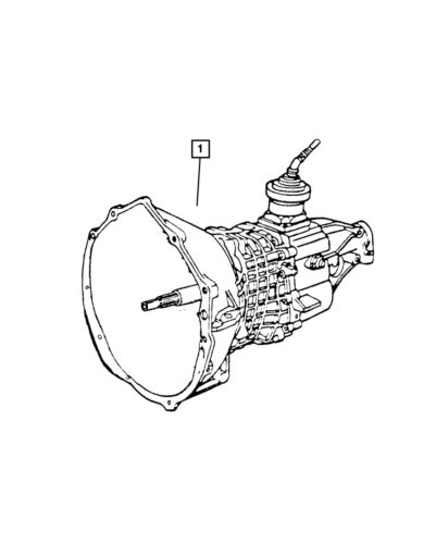 Genuine mopar 5 speed transmission r2108292ac