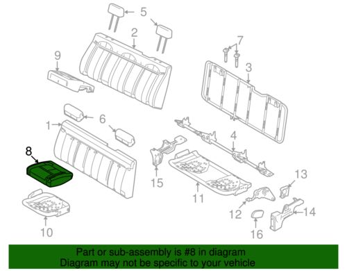 Genuine Ford Cushion Cover EL3Z-1863805-CA, US $316.65, image 3