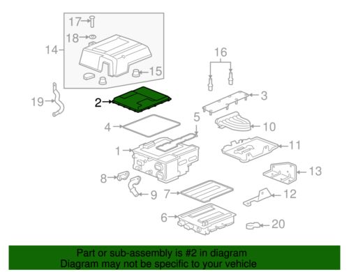 Genuine GM Drive Motor Power Inverter Module Cover 24241225, US $122.65, image 3