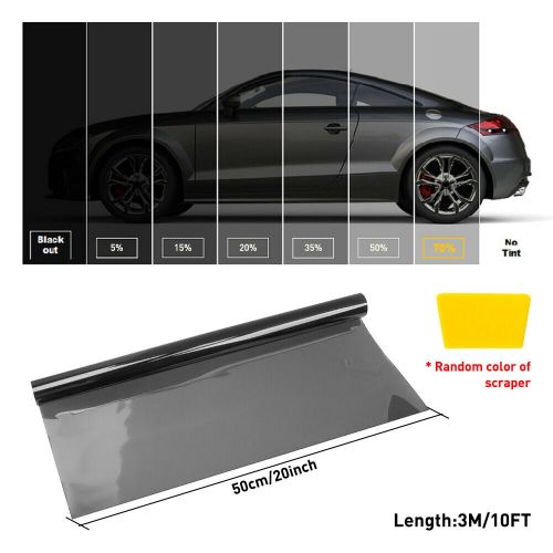 2Set 10FT Uncut Roll Film Window VLT Tint 0.7 20" x Car 10ft Feet Home Glass Off, US $24.19, image 7