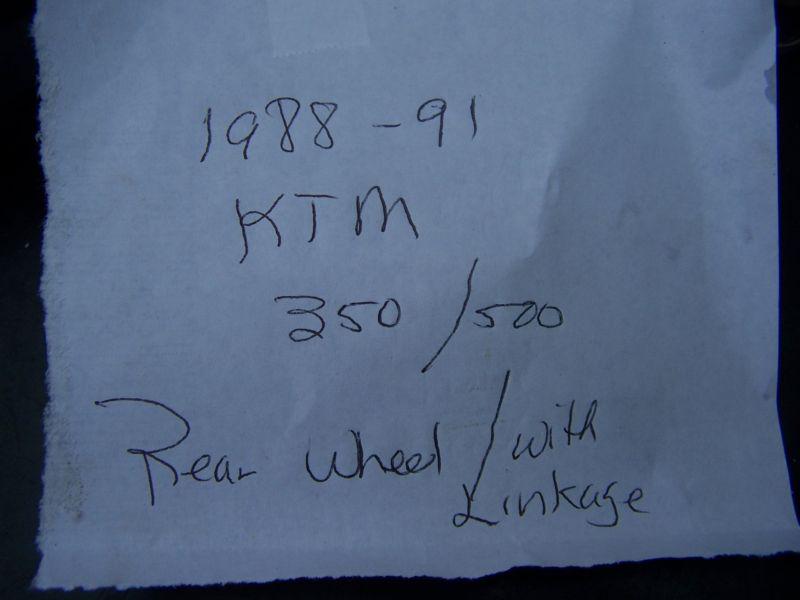 KTM 1988/91 350-500 Rear Wheel Suspension Linkage As Shown, US $15.00, image 2
