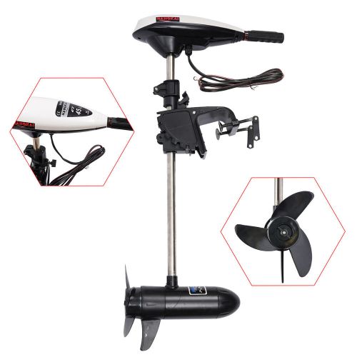 12V 45LB Thrust Electric Trolling Motor Outboard Fishing Boat Engine Short Shaft, US $106.99, image 9
