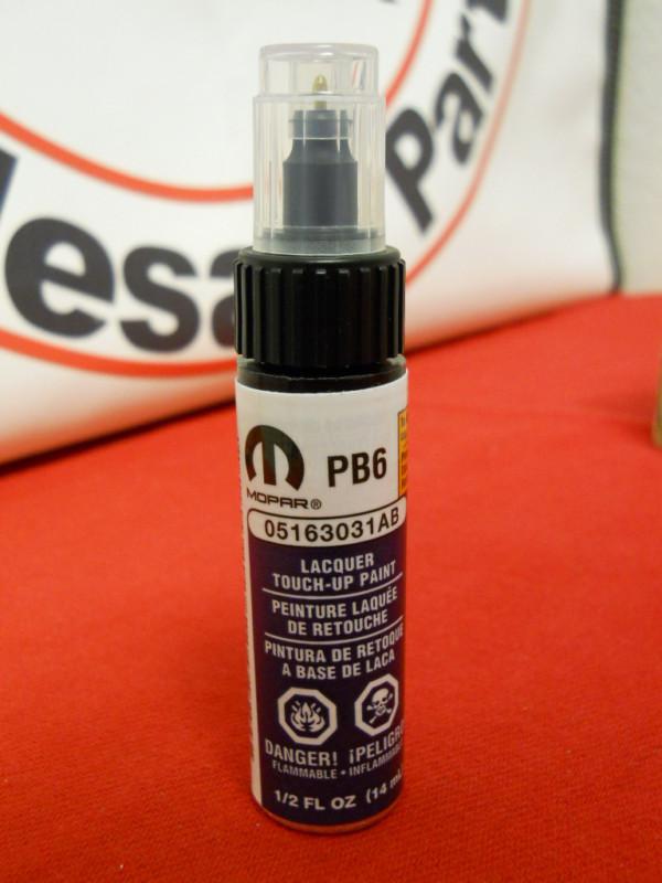 Buy Dodge Jeep Chrysler Ram fiat MARINE BLUE PEARL Touchup paint (PB6