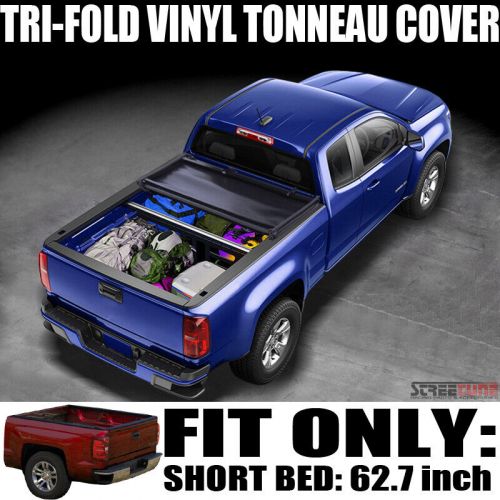 For 15-22 Chevy Colorado/Canyon 5 Ft Short Bed Tri-Fold Soft Vinyl Tonneau Cover, US $156.00, image 4