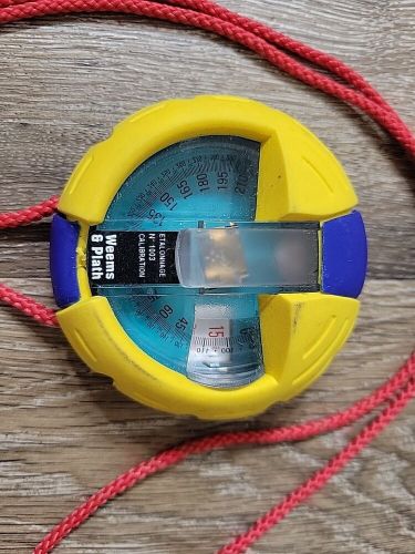 Weems & Plath Hand Bearing Compass Photo Luminescent Lighting on Lanyard $239.99, US $185.43, image 2