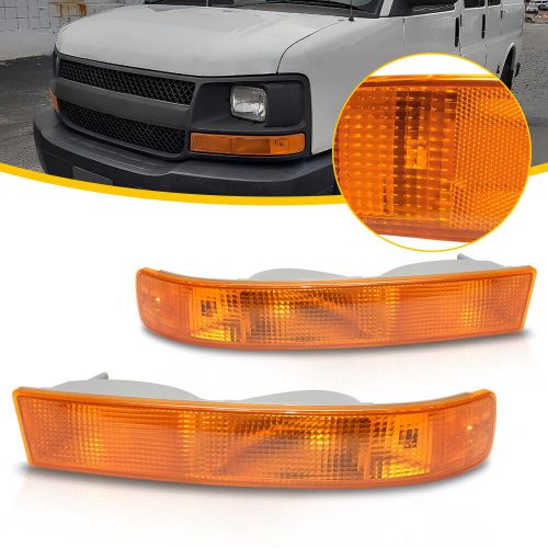 Turn Signal Parking Light Assemblies Fits Chevrolet Express 1500 2003 2004-2014, US $45.99, image 16