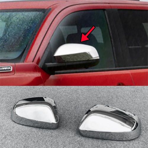 ABS Silver Chrome Door Side View Mirror Trim Covers For 2024 2025 Toyota Tacoma, US $77.60, image 3