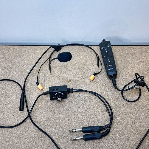 Clarity aloft link aviation headset blulink bluetooth dual plug headset