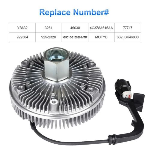 WATERWICH Fan Clutch Compatible with Ford 2003 2004 2005 2006 2007 F250 F350..., US $196.17, image 3