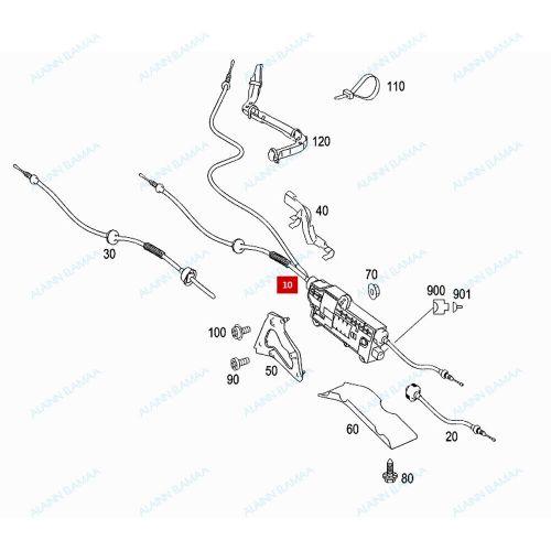 Parking Brake Actuator Unit c For Mercedes Benz C216 CL550 2007-2010 S350 S400, US $257.99, image 3