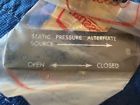 Cessna aircraft placard, p/n 0813007-4 (new surplus) (da)