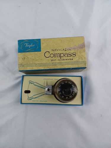 VTG TAYLOR Navigator Compass #2957 original box instructions car boat automobile, US $29.99, image 2
