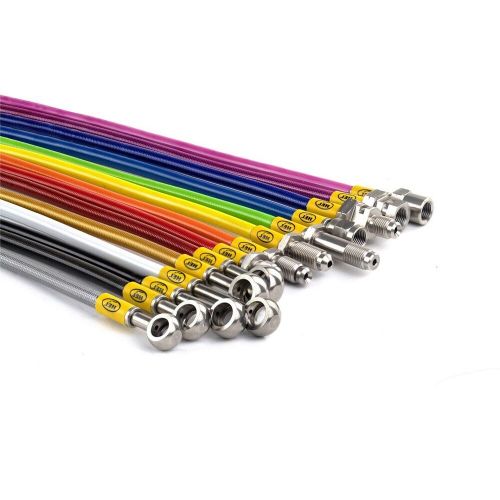 HEL S/S BRAIDED HYDRAULIC HANDBRAKE LINES PIPES FOR NISSAN SKYLINE R34 GTR GTS-T, US $, image 3