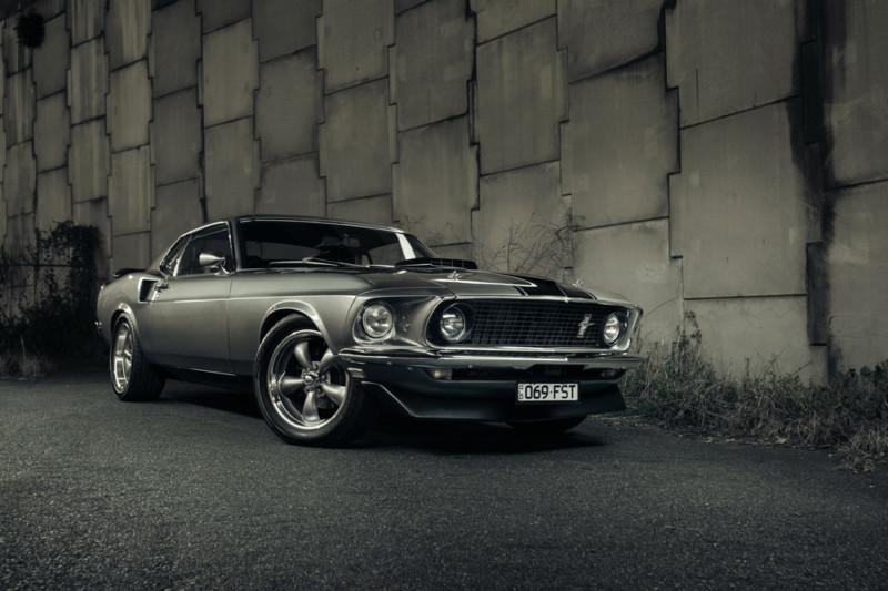 Ford 1969 mustang hd poster classic muscle car print multiple sizes available
