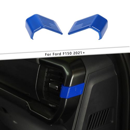Center Console Dashboard Air Vent Outlet Cover Trim For Ford F150 2021-2022 Blue, US $26.82, image 4