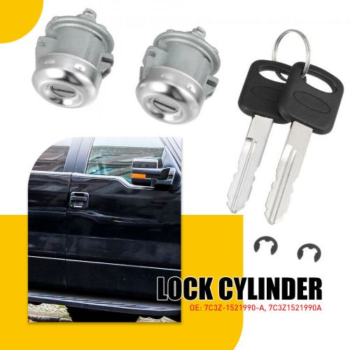 Set of 2 Door Lock Cylinder & Keys For 1999-2016 Ford F150 F250 F350 Super Duty, US $16.99, image 5