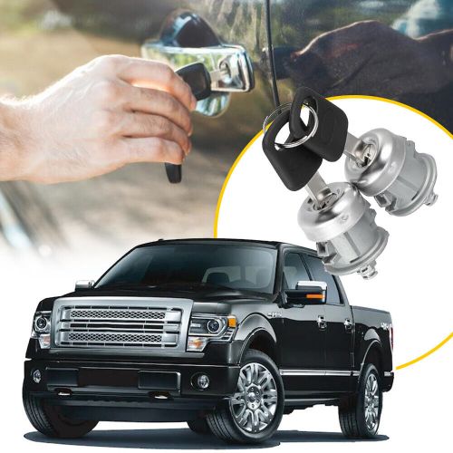 Set of 2 Door Lock Cylinder & Keys For 1999-2016 Ford F150 F250 F350 Super Duty, US $16.99, image 9