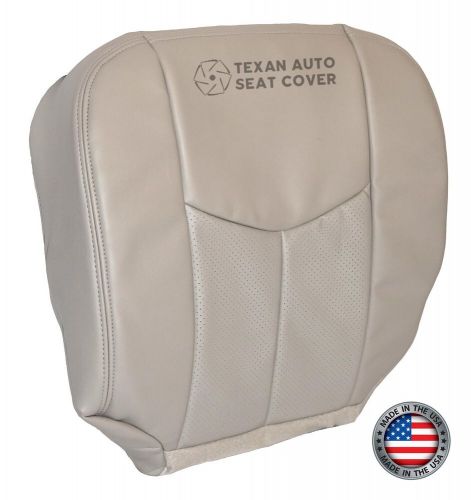 2006 Cadillac Escalade Front Bottom Seat Cover Vinyl Perforated Tan and Cushion, US $243.99, image 22