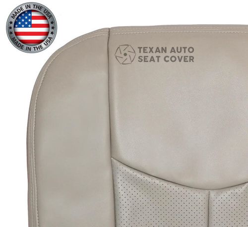 2006 Cadillac Escalade Front Bottom Seat Cover Vinyl Perforated Tan and Cushion, US $243.99, image 24
