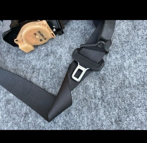 NISSAN 370Z COUPE 2009-2021 OEM FRONT LEFT DRIVER SEAT BELT ASSEMBLY (BLACK), US $200.00, image 6