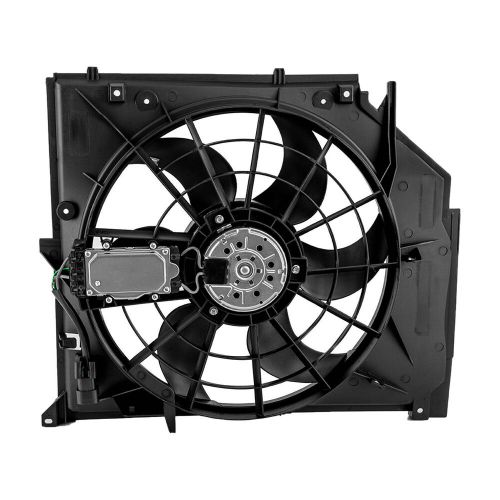Electric Cooling Fan Radiator Fan Assembly For BMW 325Ci 2001-2006 Black 6-Blade, US $91.50, image 14