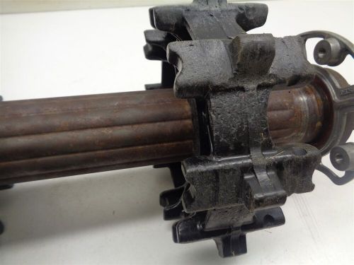 2011 Ski Doo MXZ 600 Sport REV XP Drive Axle Shaft w Sprockets Cogs 504153083, US $44.99, image 16