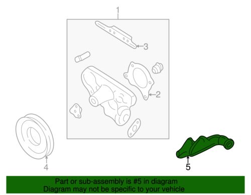 Genuine Mazda Engine Coolant Inlet Flange B61P-15-160, US $148.89, image 2
