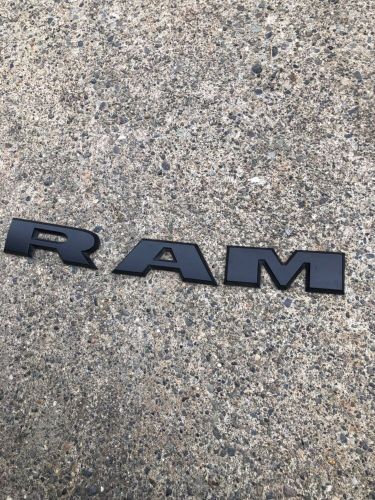 2019-2024 Dodge Ram 1500 2500 3500 OEM Front Door Black Emblem Logo Badge A42390, US $20.00, image 4