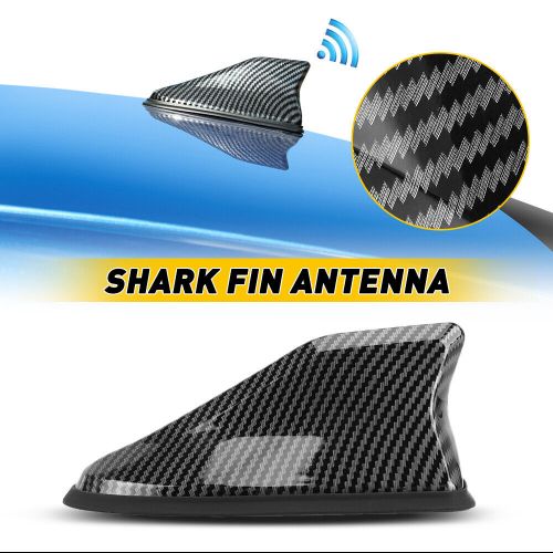 Carbon Fiber Shark Fin Car Roof Antenna Radio FM/AM Signal Aerial Accessor 16CM, US $11.99, image 4