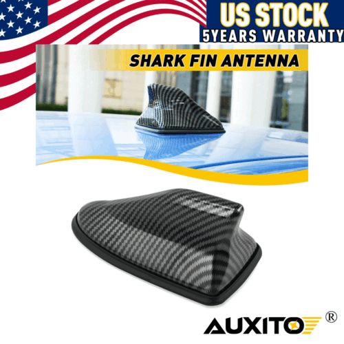 Carbon Fiber Shark Fin Car Roof Antenna Radio FM/AM Signal Aerial Accessor 16CM, US $11.99, image 12