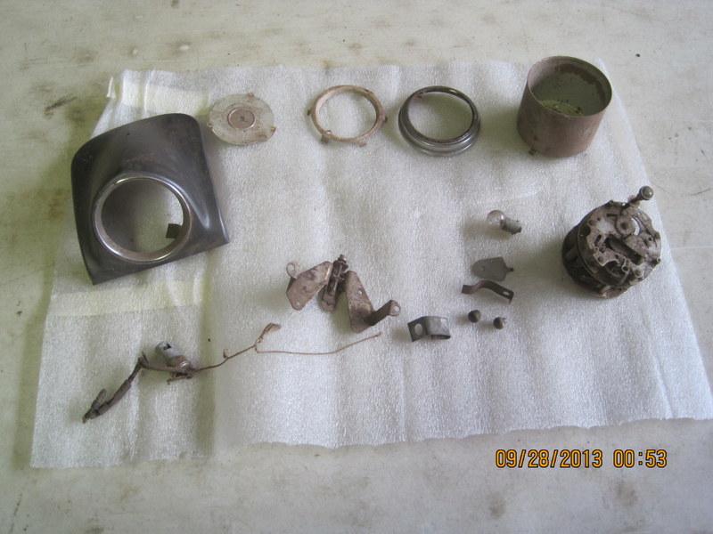 1920s 1930s 1940s vintage dash clock 