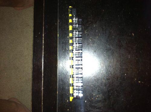 Gearwrench new 3/8 dr shallow metric 9-19mm socket set with rail