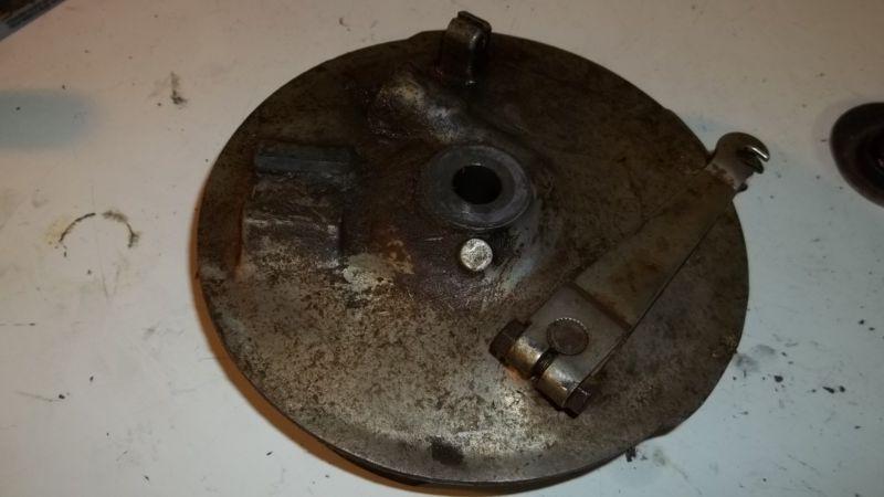 Yamaha 1974 dt360a enduro front brake panel