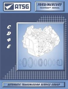 Ford cd4e transmission, atsg service and rebuilding manual (96400)~