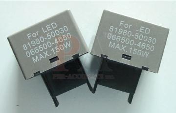 2x 8 pins led flasher relay fix signal light hyper flash blinker toyota lexus