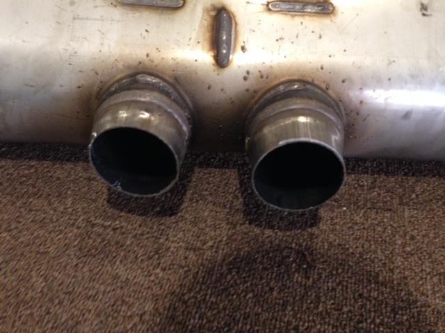 BMW OEM X6 Exhaust Muffler-Rear muffler - Black Tips, US $700.00, image 5