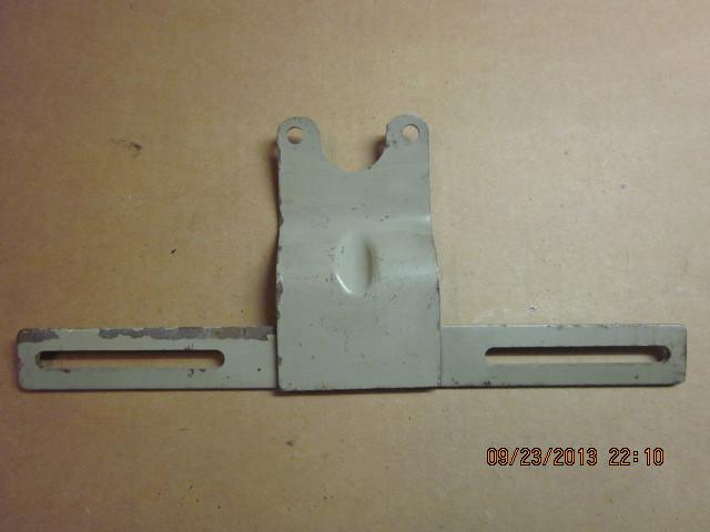 Vintage license plate bracket #5