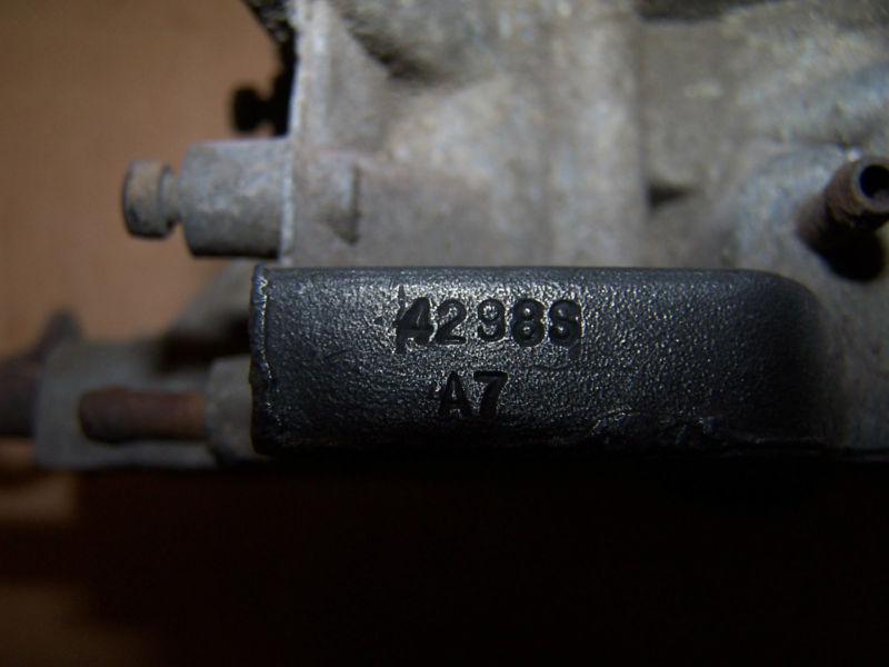 1967 67 CHARGER CORONET 4298S CARTER AFB CARB 383 4 SPEED A7 DATE CODE, US $29.99, image 9