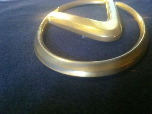 Gold Lexus Emblem 2542, US $6.00, image 5