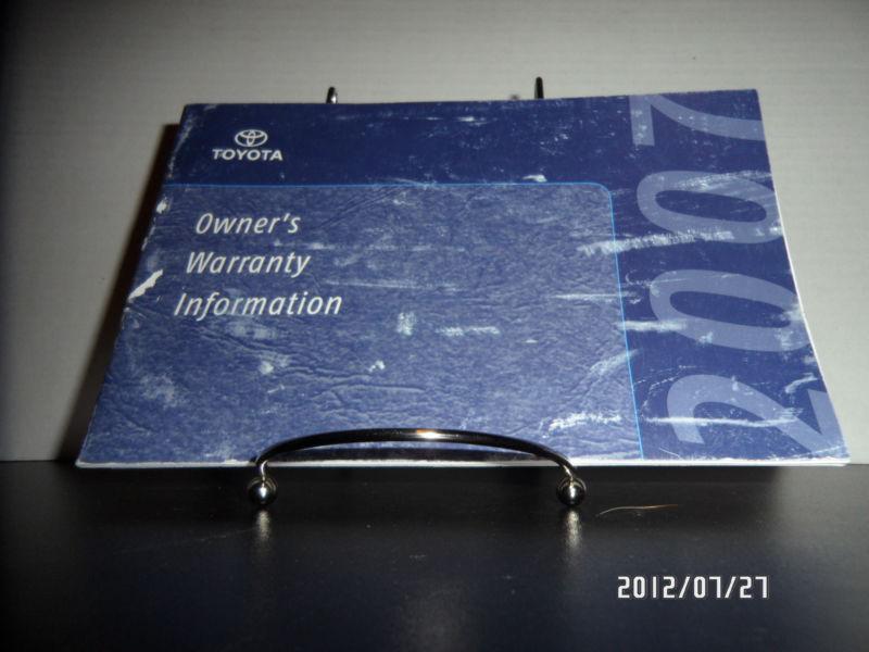 2007 Toyota Tundra OEM Owners Manual--Fast Free Shipping to All 50 States, US $75.00, image 4