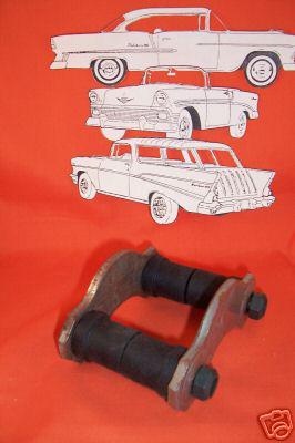 1955 chevy shackle kit rear belair nomad convertible sedan wagon made in usa