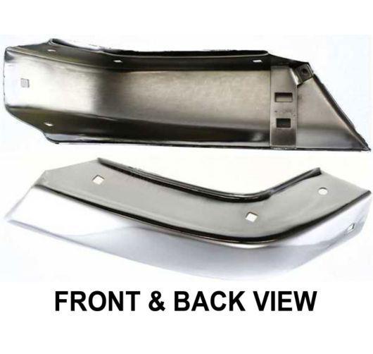 Pathfinder rear bumper side chrome outer cover steel lh