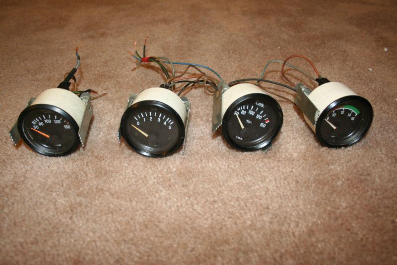 Buy VW VDO Gauge Set W/ Sensors Audi Jetta Scirocco Rabbit Cluster