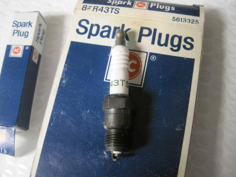Buy (8) AC DELCO R43TS Spark Plugs NEW/OLD STOCK in PACKAGE in New York