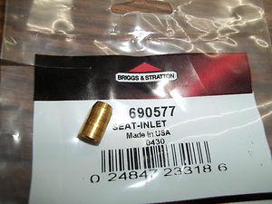 Briggs stratton small engine parts # 690577 seat-inlet