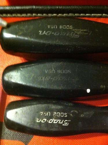 Snap On 13 Piece Assorted Hard Handled Screw Driver Set, US $79.99, image 4