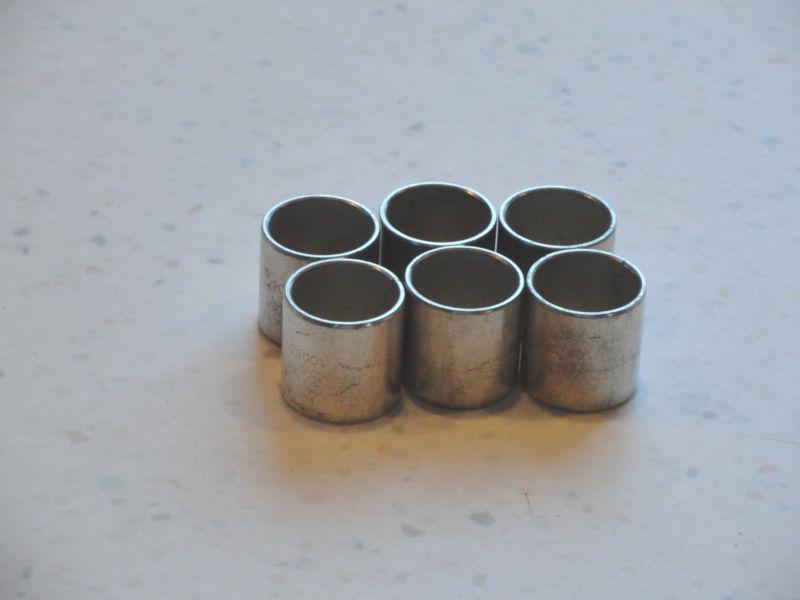  complete set of 6 brand new porsche 911 connecting rod wrist pin bushings