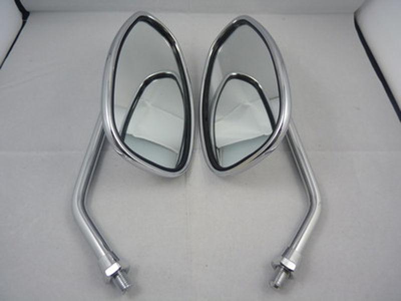 8mm 10mm universal motorcycle eagle rear view mirrors for honda yamaha suzuki
